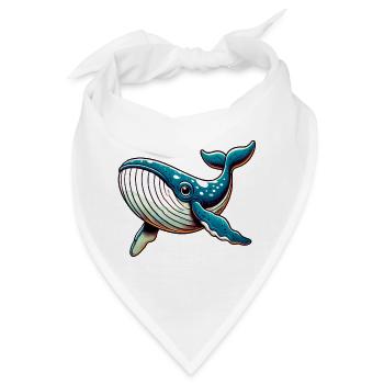 Wal - Bandana - Weiß - Vorne