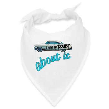 ausschließlich Oldtimer - Bandana - Weiß - Vorne