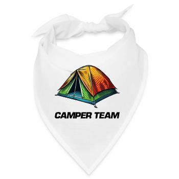 zelt camper - Bandana - Weiß - Vorne