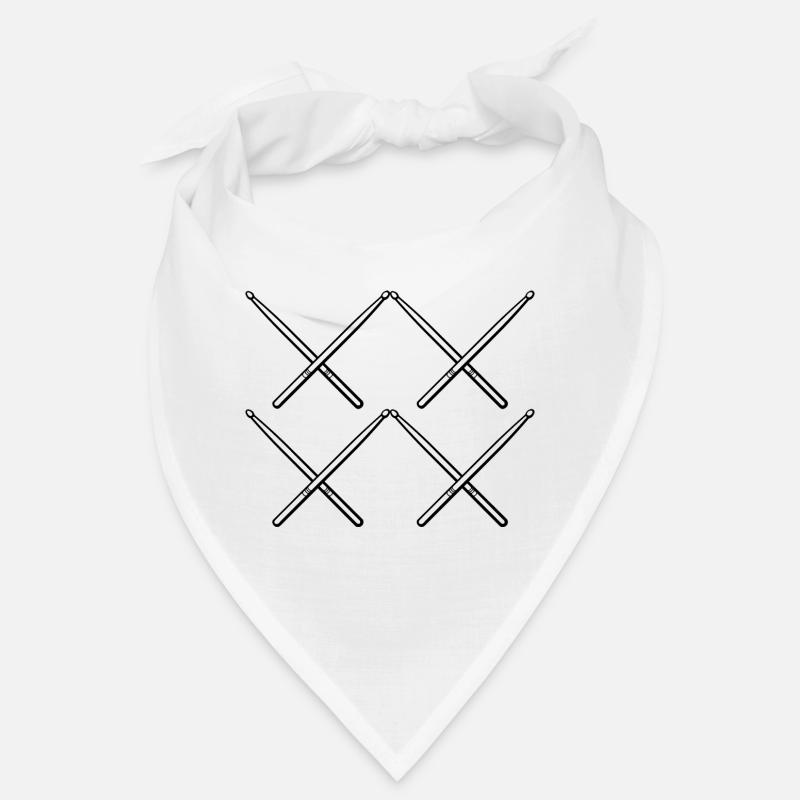 Schlagzeuger Drumsticks Bandana