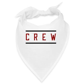 crew - Bandana - Weiß - Vorne
