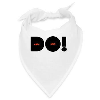 do epic shit alternativ zweifarbig - Bandana - Weiß - Vorne