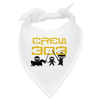 CREW 303 - Bandana - Weiß - Vorne