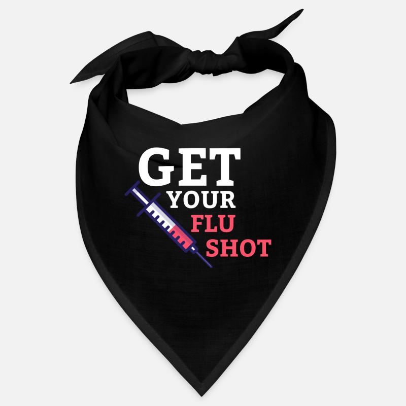 Faites-vous vacciner contre la grippe Aidant Bandana