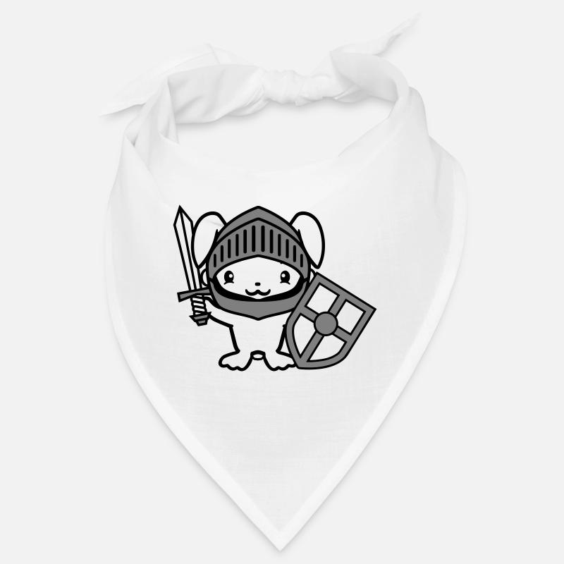 Hase Ritter Schwert Schild Rüstung Helm Burg Held Bandana