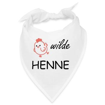 wilde Henne - Bandana - Weiß - Vorne