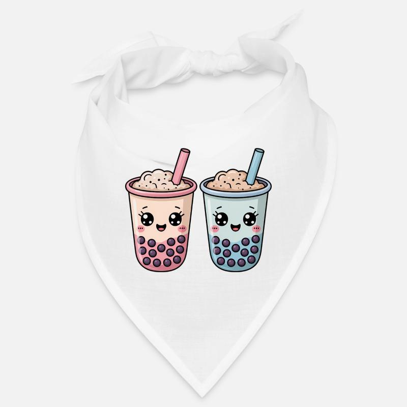 Kawaii Boba Tea Bubble Tea Bandana