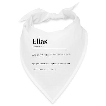 Elias - Bandana - Weiß - Vorne