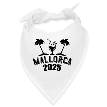 mallorca 2025 - Bandana - Weiß - Vorne