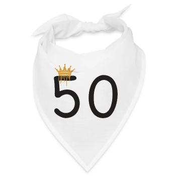 50 - Bandana - Weiß - Vorne