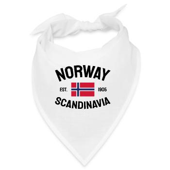 Norway - Norge - Norwegen - Scandinavia - 1905 - Bandana - Weiß - Vorne