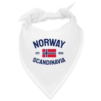 Norway - Norge - Norwegen - Scandinavia - 1905 - Bandana - Weiß - Vorne