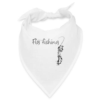 Fly fishing - Bandana - Weiß - Vorne