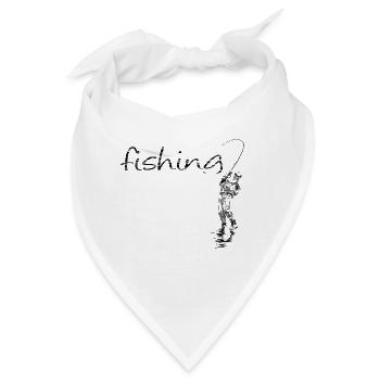 Fly fishing - Bandana - Weiß - Vorne