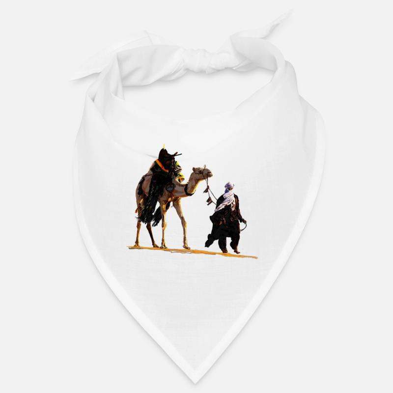 Beduin mit Kamel Bandana