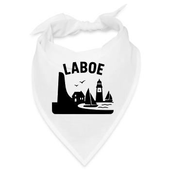 Laboe SH Schleswig Holstein Ostsee - Bandana - Weiß - Vorne