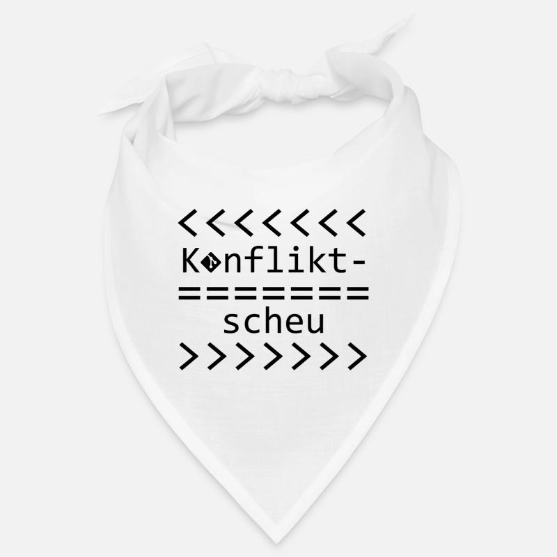 Conflict Aversion Git Nerd Shirt Bandana
