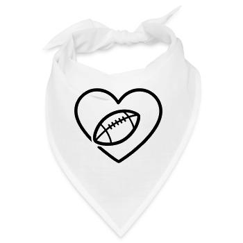 Cuore Rugby XV – Passione Rugby - Bandana - Weiß - Vorne