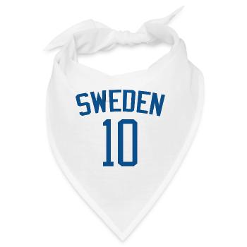 Sweden 10 – Sportdesign - Bandana - Weiß - Vorne