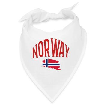 Norway - Bandana - Weiß - Vorne