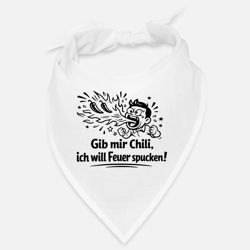 Fire Spitting Eating Chili Bandana