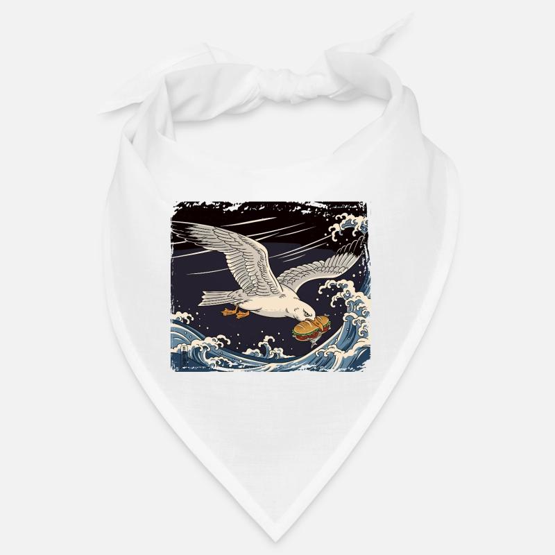 Seagulls Steals Sandwich Funny Bandana