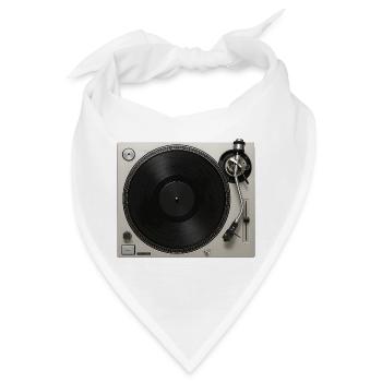 Plattenspieler Grammophon Vinyl-Schallplattenspiel - Bandana - Weiß - Vorne