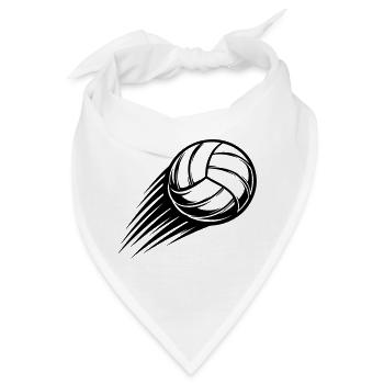 Volleyball Ball - Bandana - Weiß - Vorne