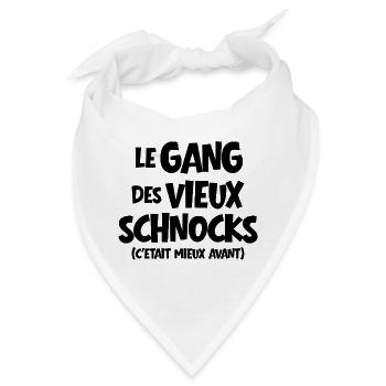 Im Ruhestand, im Ruhestand - Bandana - Weiß - Vorne