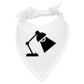  Schreibtischlampe Silhouette - Bandana - Weiß - Vorne