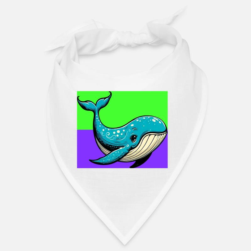Wal - Bandana - Weiß