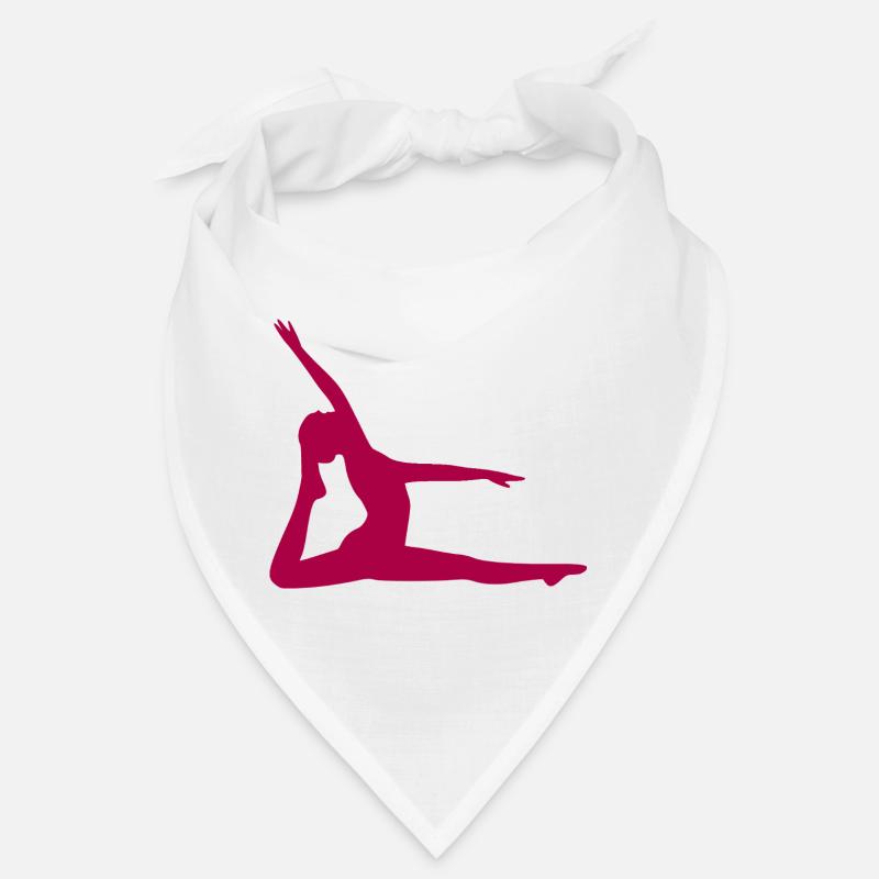 Yoga Forms Silhouettes Mindfulness Bandana