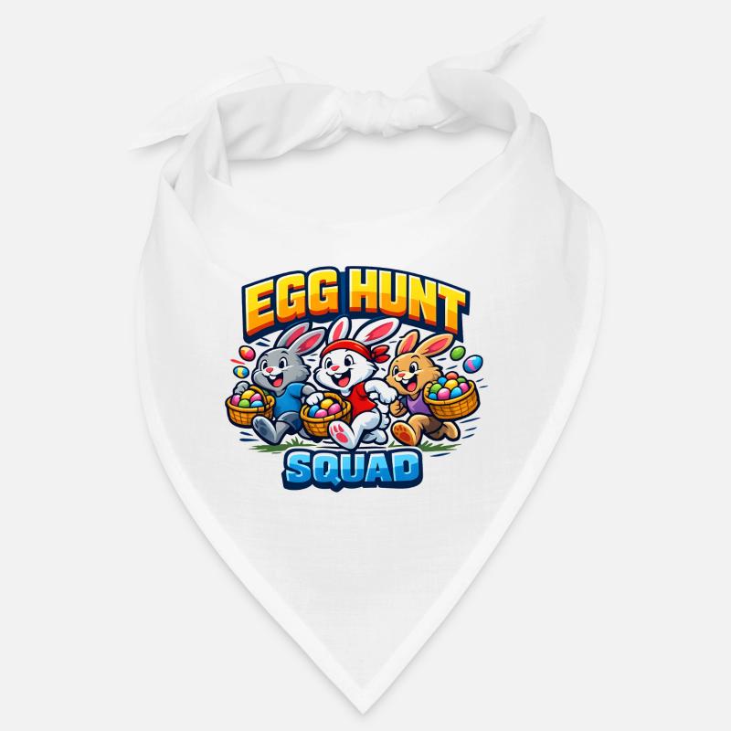 Egg Hunt Squad Kids Easter Easter Egg Bandana