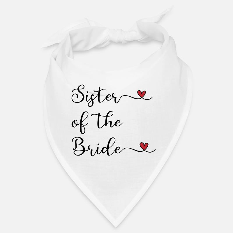 Schwester der Braut Bandana