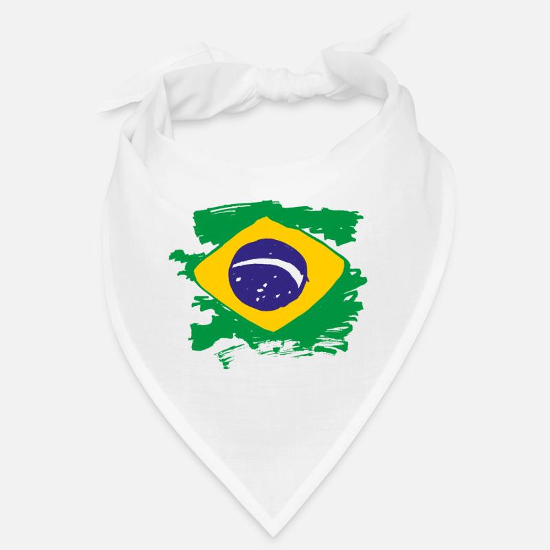 Drapeau du Brésil Bandana