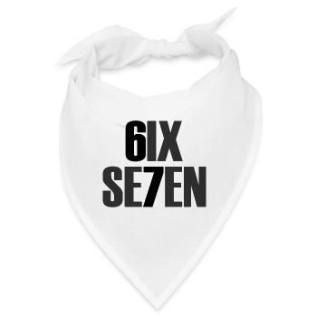 Six Seven - 67 - Meme - Basketball - 6-7 - Bandana - Weiß - Vorne