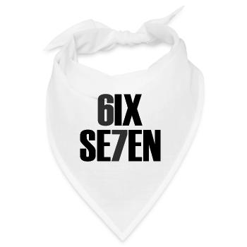 Six Seven - 67 - Meme - Basketball - 6-7 - Bandana - Weiß - Vorne