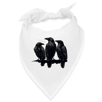 Raben - Bandana - Weiß - Vorne