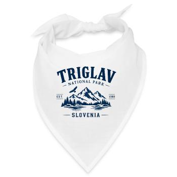 Triglav - National Park - Slovenia - Slowenien - Bandana - Weiß - Vorne