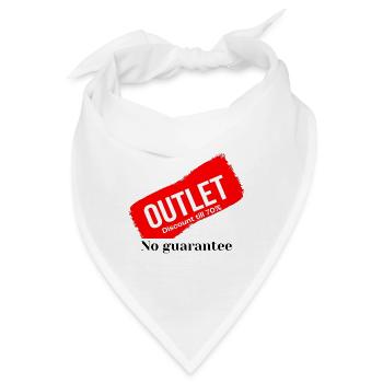 Steckdosen-Tag 70 % Rabatt - Bandana - Weiß - Vorne