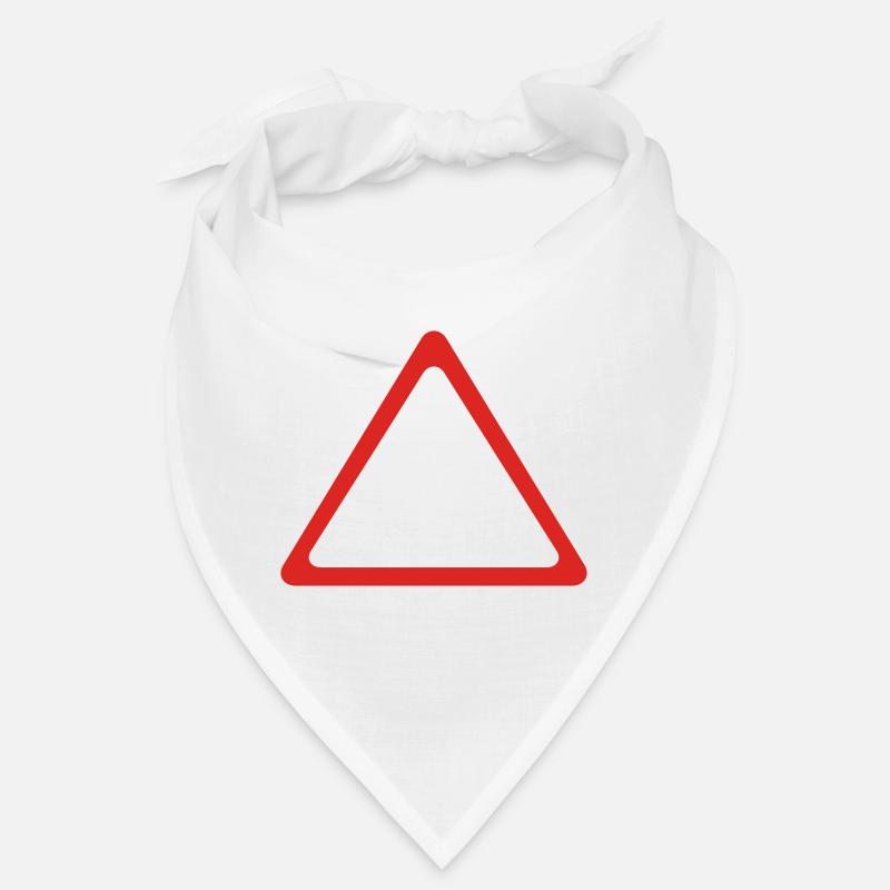 Actung! - Bandana - Weiß