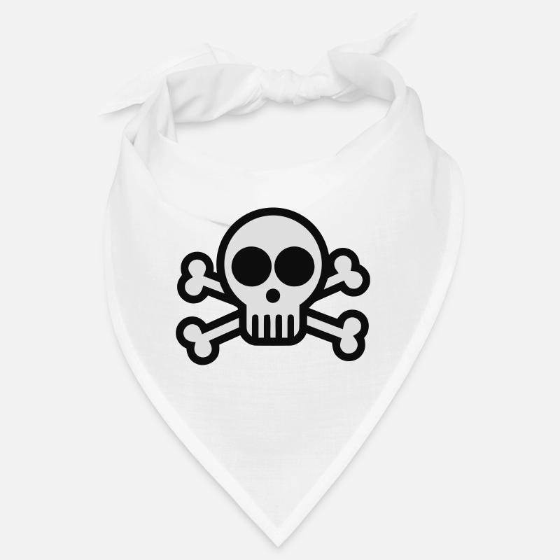 Skull & Cross Bones Pirate Bandana