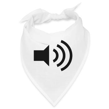 loud - Bandana - Weiß - Vorne