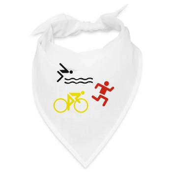 Triathlon - Bandana - Weiß - Vorne