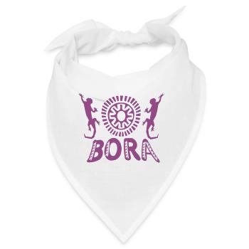 lila Tattoo Bora Bora - Bandana - Weiß - Vorne