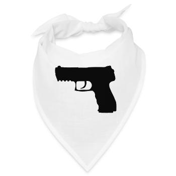 gun2 - Bandana - Weiß - Vorne