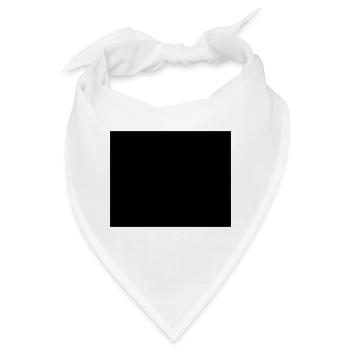 rechteck - Bandana - Weiß - Vorne