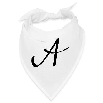 Logo A - Bandana - Weiß - Vorne