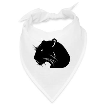 panther - Bandana - Weiß - Vorne