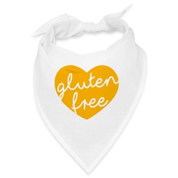 Gluten free - Bandana - Weiß - Vorne